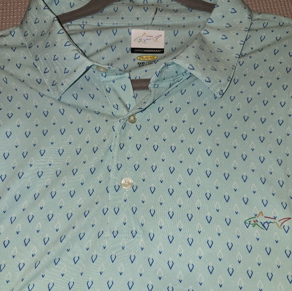 Greg Norman Men's Play Dry 3XL XXXL Golf Polo Shirt. - Picture 4 of 8